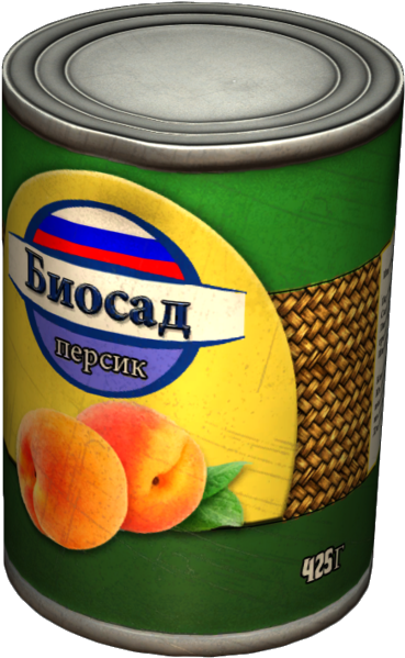 Canned Peaches - Dayz Peaches (425x650), Png Download