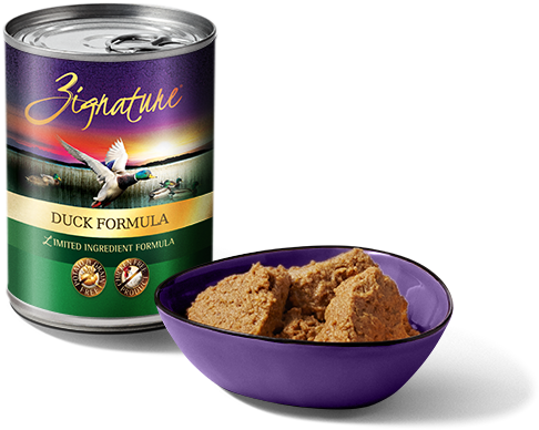 Zignature Canned Dog Food (600x397), Png Download