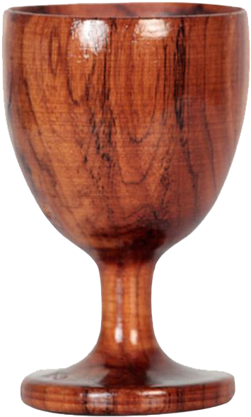 Sold Times - Wood Goblet (700x700), Png Download
