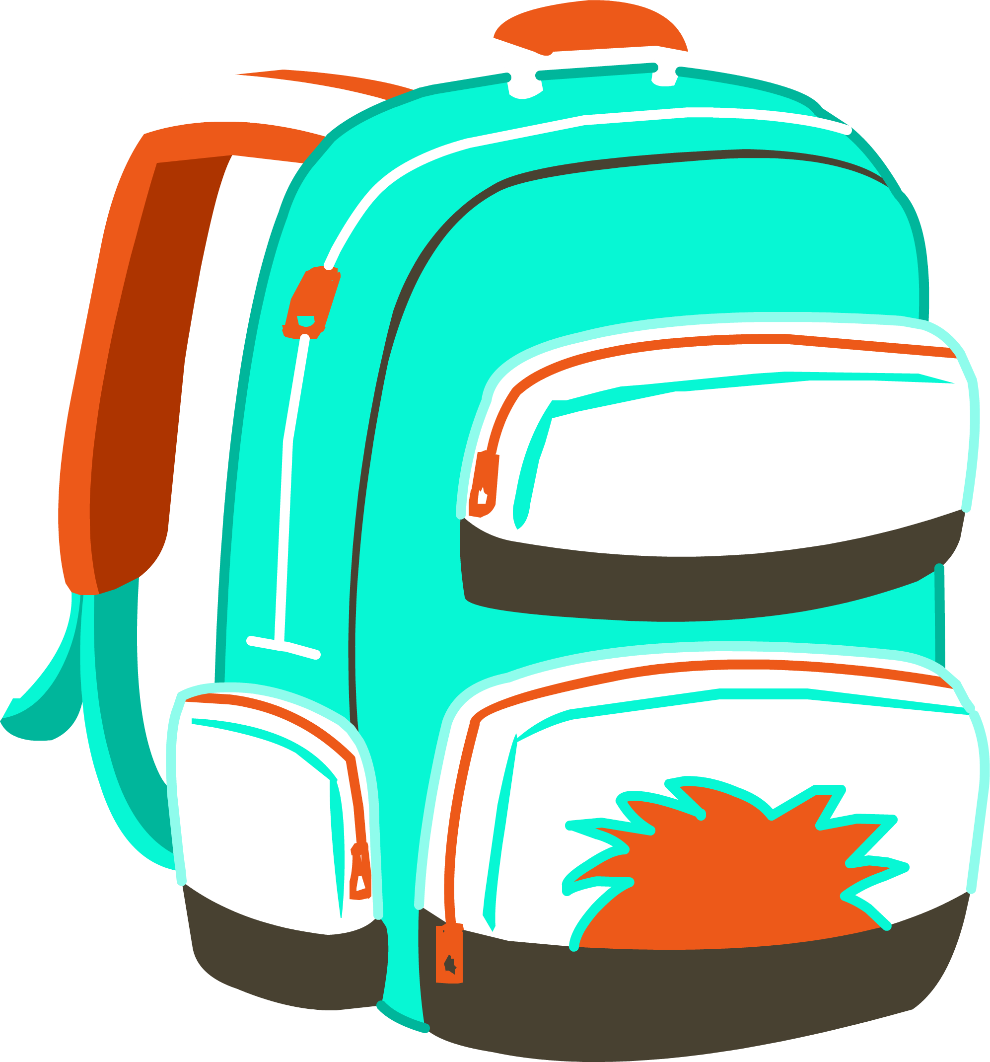 Limited Edition Backpack Icon - Mochila Club Penguin (1994x2138), Png Download