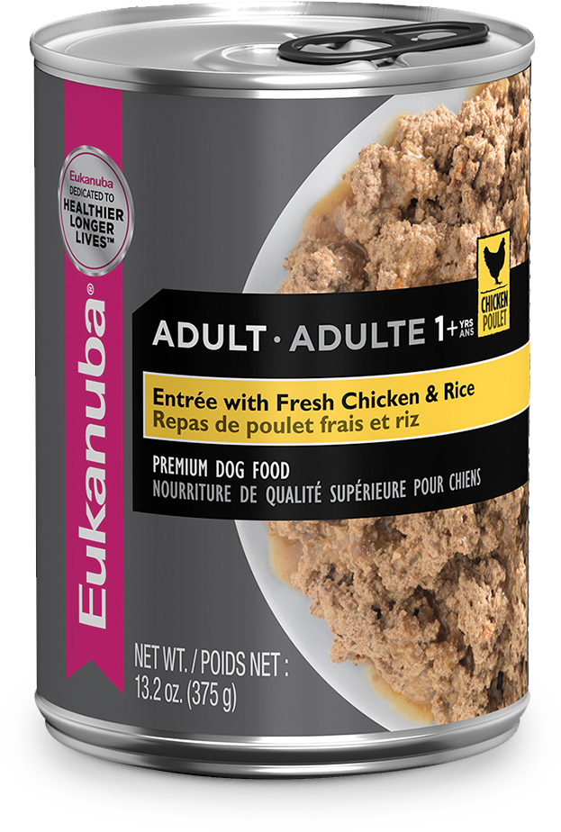 Download Eukanuba Entrée Fresh Chicken And Rice Canned Dog Food Fresh