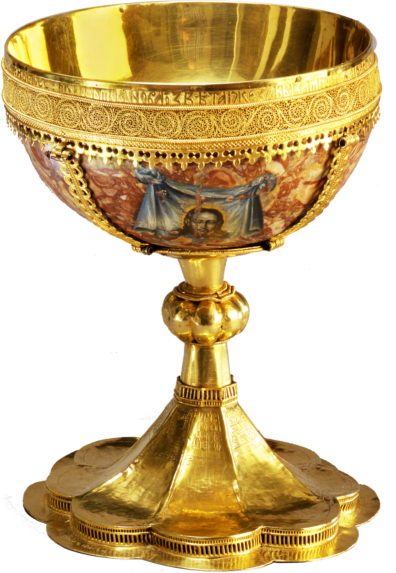 Free Stock Holy Russia Exhibition At The Mus E - Golden Chalice Png (1385x2000), Png Download