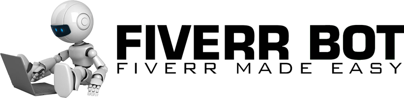 Fiverr Bot (822x200), Png Download