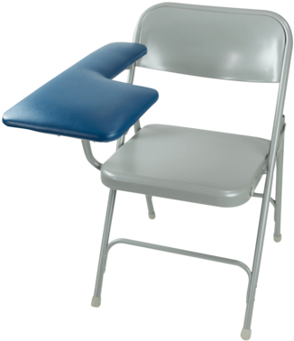 Trail Med Mfg Portable Mobile Folding Blood Draw Chair- - Chair (480x480), Png Download