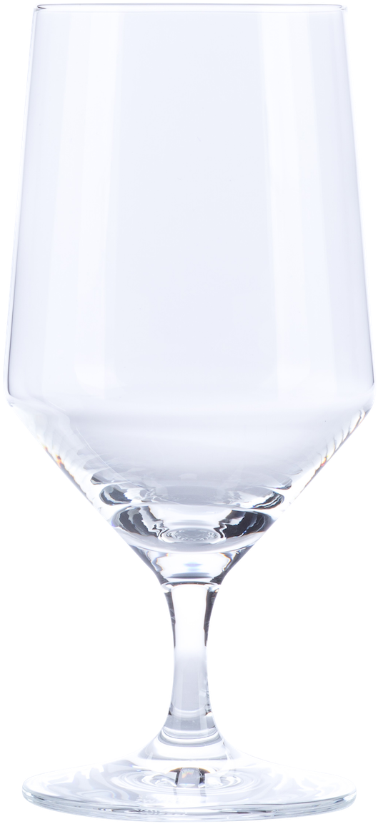 Glass-pure Water Goblet - Wine Glass (575x1200), Png Download