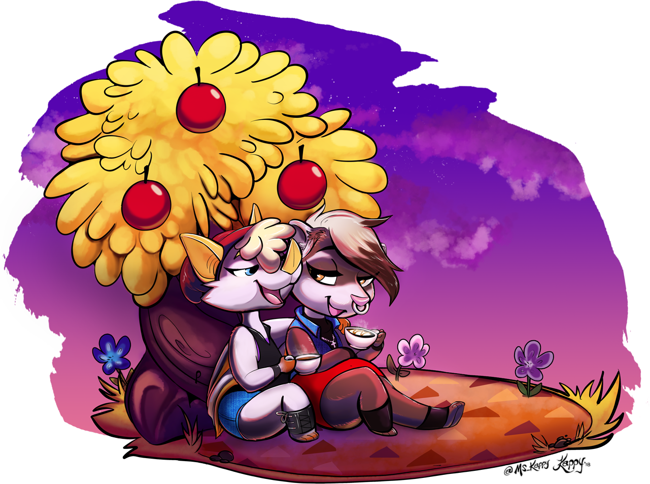 Animal Crossing Coffee Date - Animal Crossing (1280x1047), Png Download