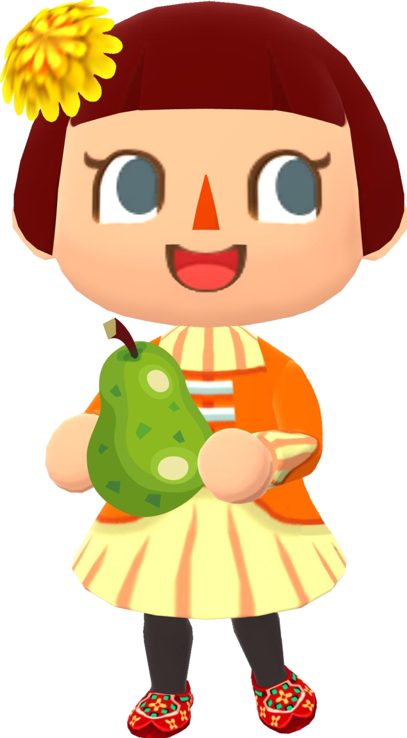 File - Pcgirl3 - Animal Crossing: New Leaf (817x1482), Png Download