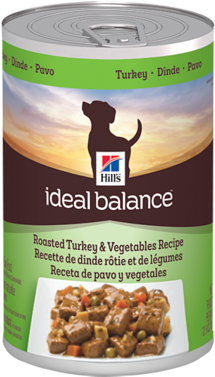 Hill's Ideal Balance Regular Canned Roasted Turkey - Hills Ideal Balance Turkey/vegetable Canned Dog Food (376x376), Png Download