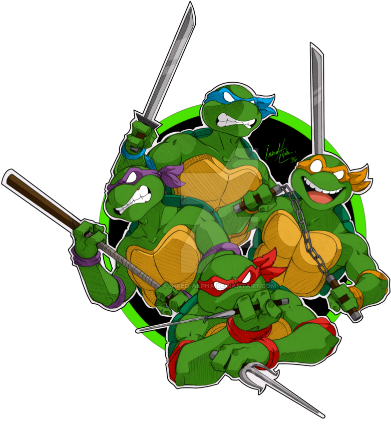 Ninja Turtles Png Image With Transparent Background - Teenage Mutant Ninja Turtles (900x853), Png Download