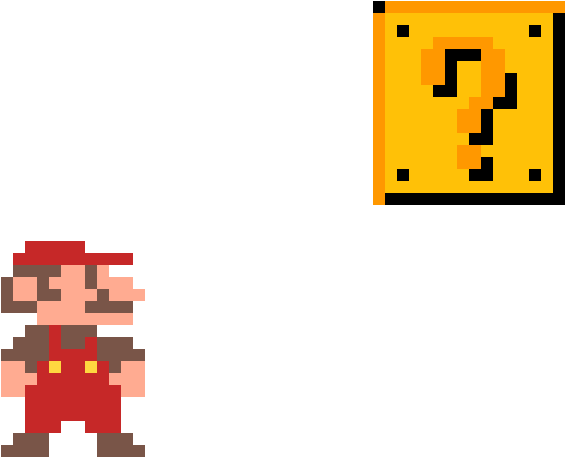 Mario And Lucky Block - Mario Premium T-shirt (relaxed Fit) Periodic Mario (1200x1200), Png Download