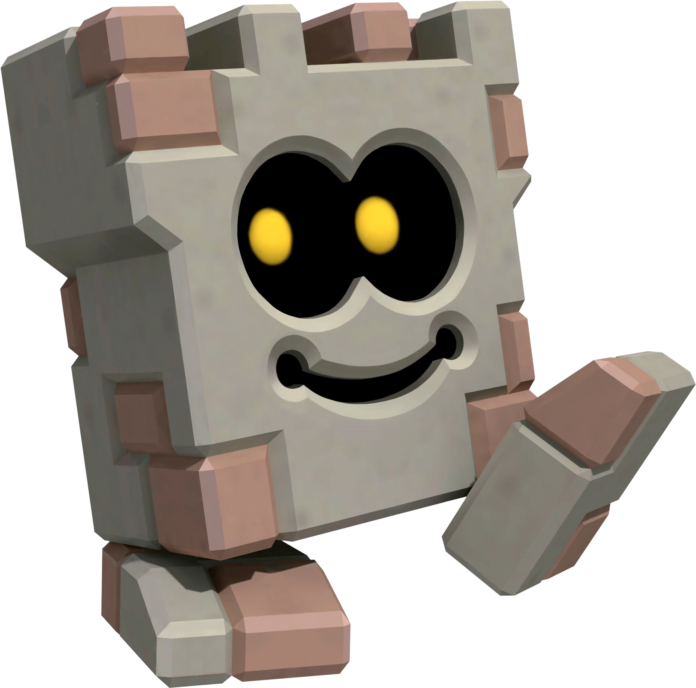 Wallop - Super Mario 3d Land Bad Guys (3072x3072), Png Download
