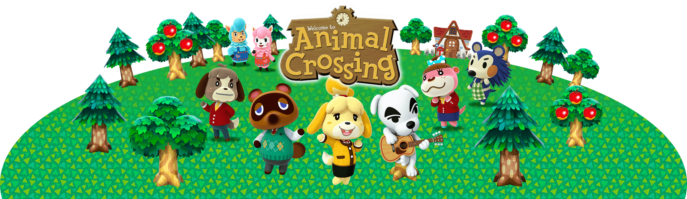 Animal Crossing Leaf Cap (2271x659), Png Download