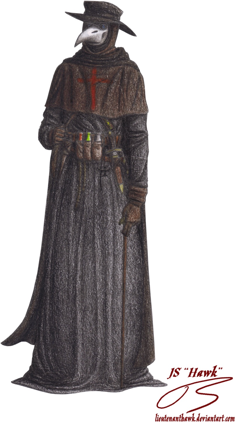 D Richtofen Plague Doctor By Lieutenanthawk-d3hw2pm - Plague Doctor Original Costume (900x1503), Png Download