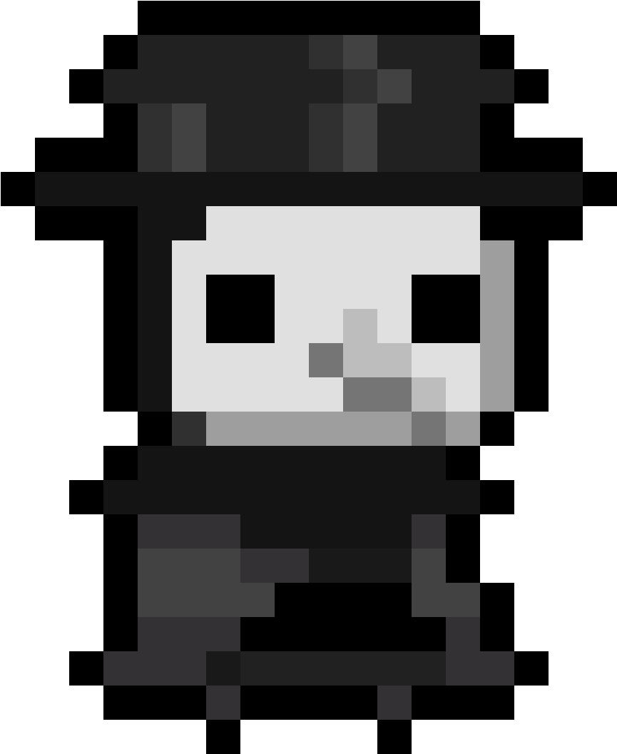 Etg Plague Doctor Oc No Background - Enter To The Gungeon Plague Doctor (1200x1200), Png Download
