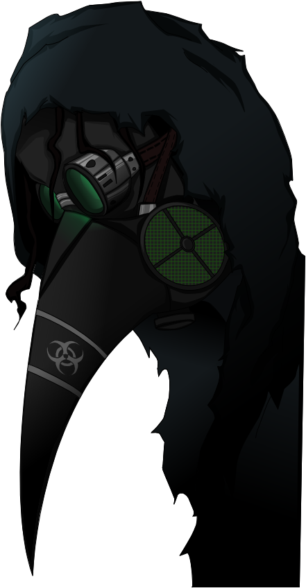 Graphic Free Doctor By De Cide On Deviantart Decide - Plague Doctor Helmet Transparent (744x1052), Png Download