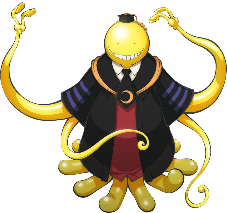 Koro Sensei Transparent - Ansatsu Kyoshitsu Original Soundtrack (775x727), Png Download
