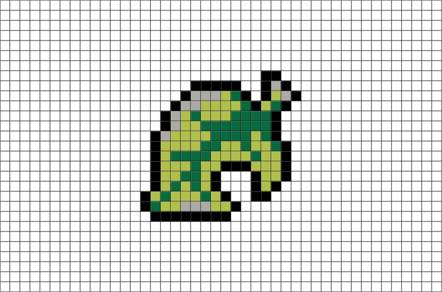 Animal Crossing New Leaf Pixel Art (880x581), Png Download
