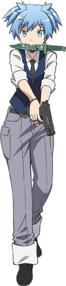 Live Actionlive Action - Nagisa Shiota Png (535x931), Png Download