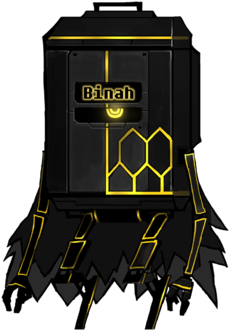 Click To See True Form Https - Lobotomy Corporation Binah (350x358), Png Download