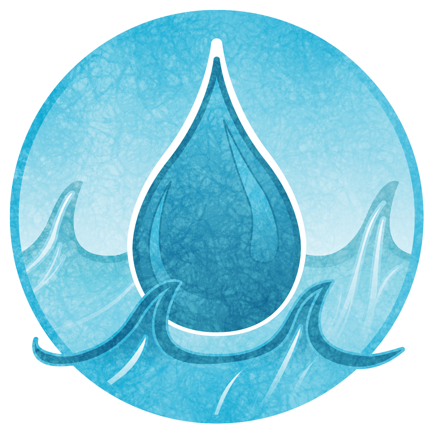 Dodekka Peter Wocken Design Llc - Water Elemental Symbol Png (1535x1535), Png Download