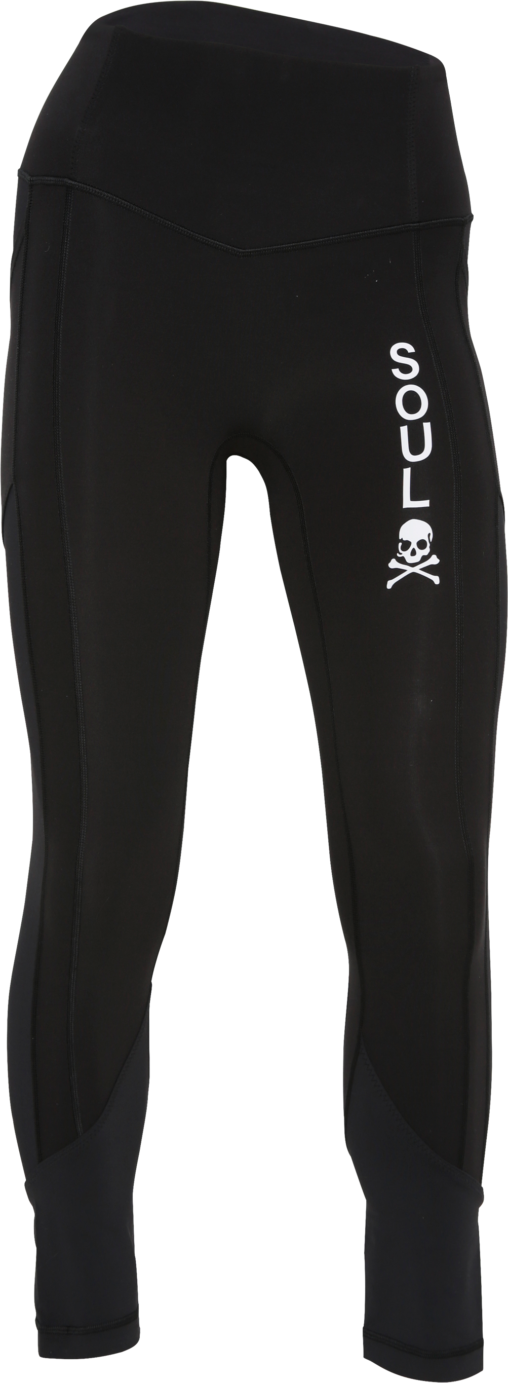 Lululemon Soul Skull All The Right Places Crop - Men Black Pants Png (3000x3000), Png Download