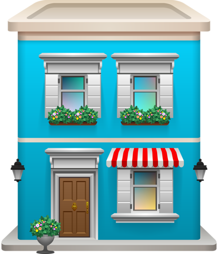 Read It - House E Clipart (430x500), Png Download