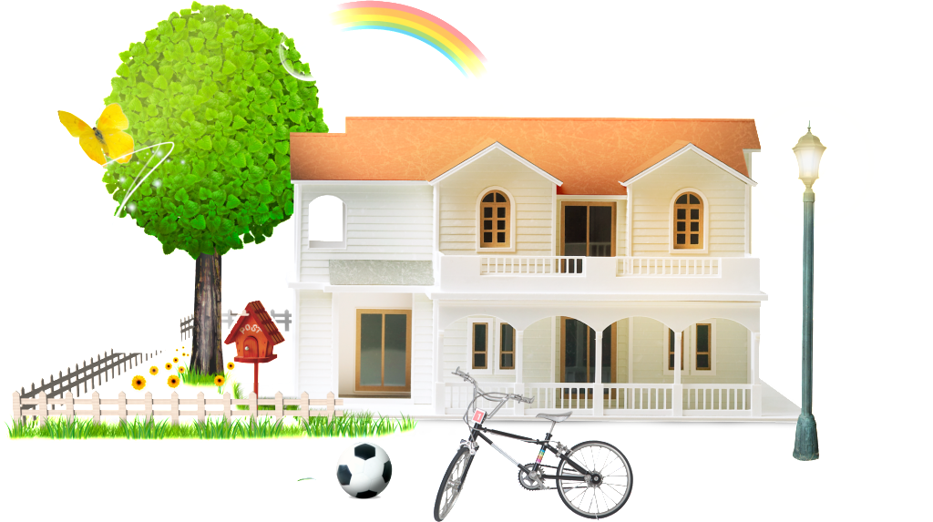 Call Castle Cartoon House Design - Cartoon (1024x573), Png Download