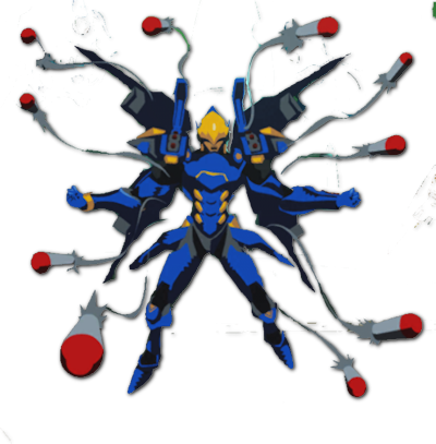 Clipart Royalty Free Pharah Transparent Justice - Overwatch Pharah Png (400x407), Png Download