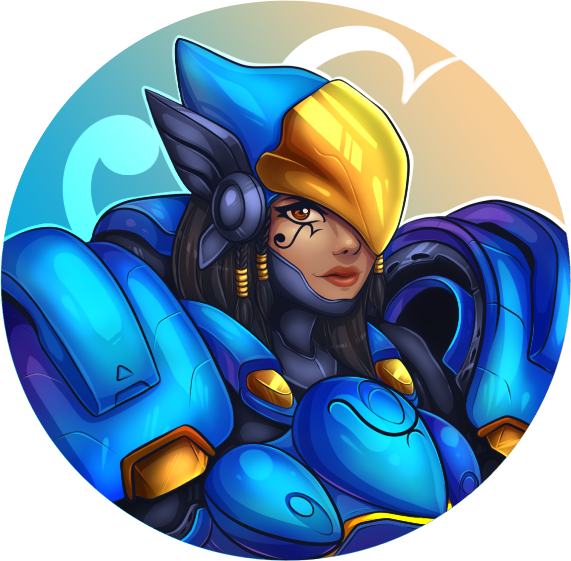 Pharah From - Overwatch Pharah Transparent (1280x1237), Png Download