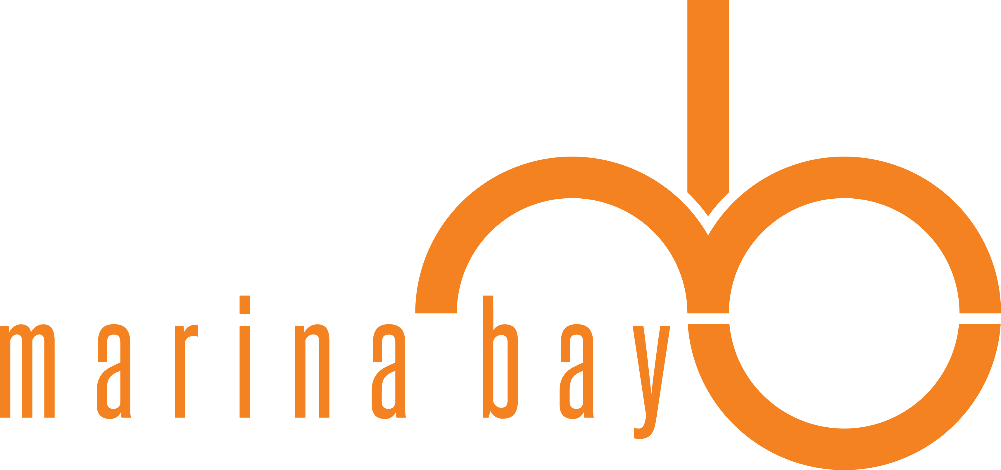 Las Vegas Property Logo - Marina Bay Apartments (3424x1609), Png Download