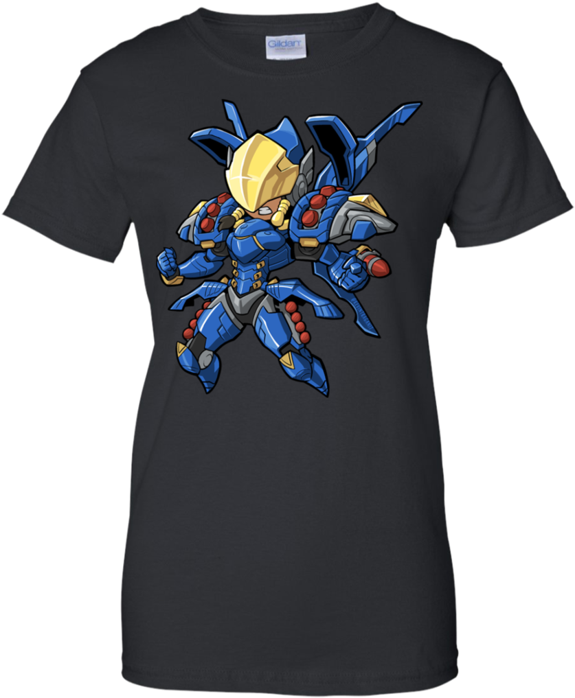 Overwatch Shirt Overwatch Pharah Watchauto - Chibi Sasuke T Shirt (1024x1024), Png Download