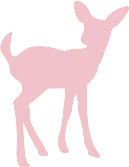 Small - Deer Necklace (438x595), Png Download