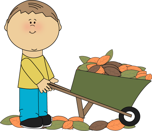 Clipart Leaf Kid Download - Fall Clipart (522x451), Png Download