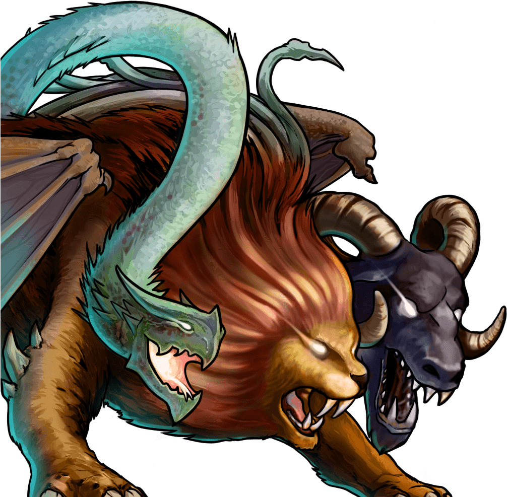 Troop Chimera - Gems Of War Chimera (1024x1024), Png Download