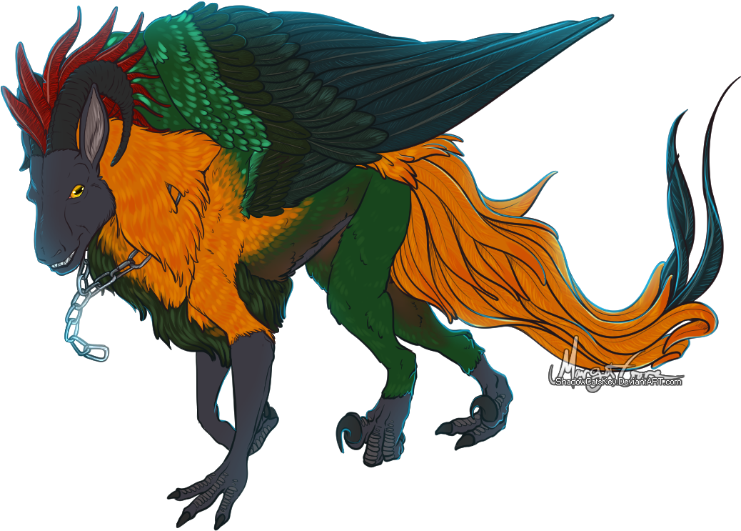 Chimera - - Illustration (1060x795), Png Download