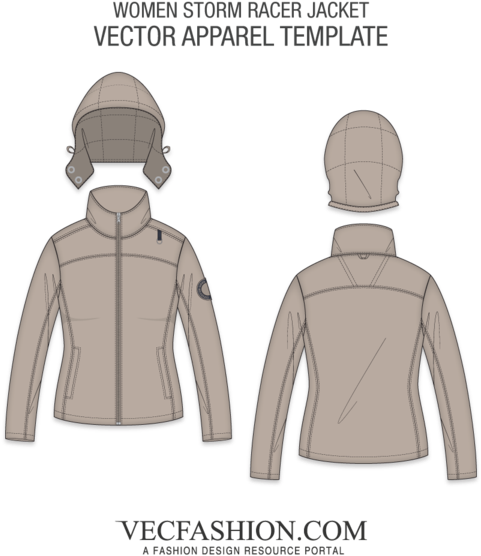 Women Storm Racer Jacket Tech Pack Pinterest - Fashion (600x600), Png Download