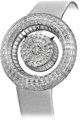 Brilliant Mystery Baguette White Diamonds - Jacob & Co Mystery Diamond Baguette (443x567), Png Download
