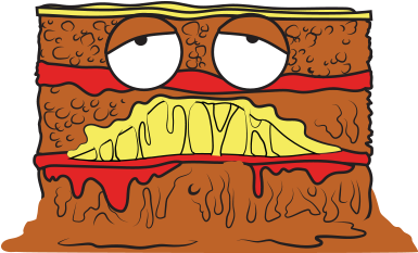 Lumpy Lasagna 2 - Grossery Gang Series 3 Characters (400x400), Png Download