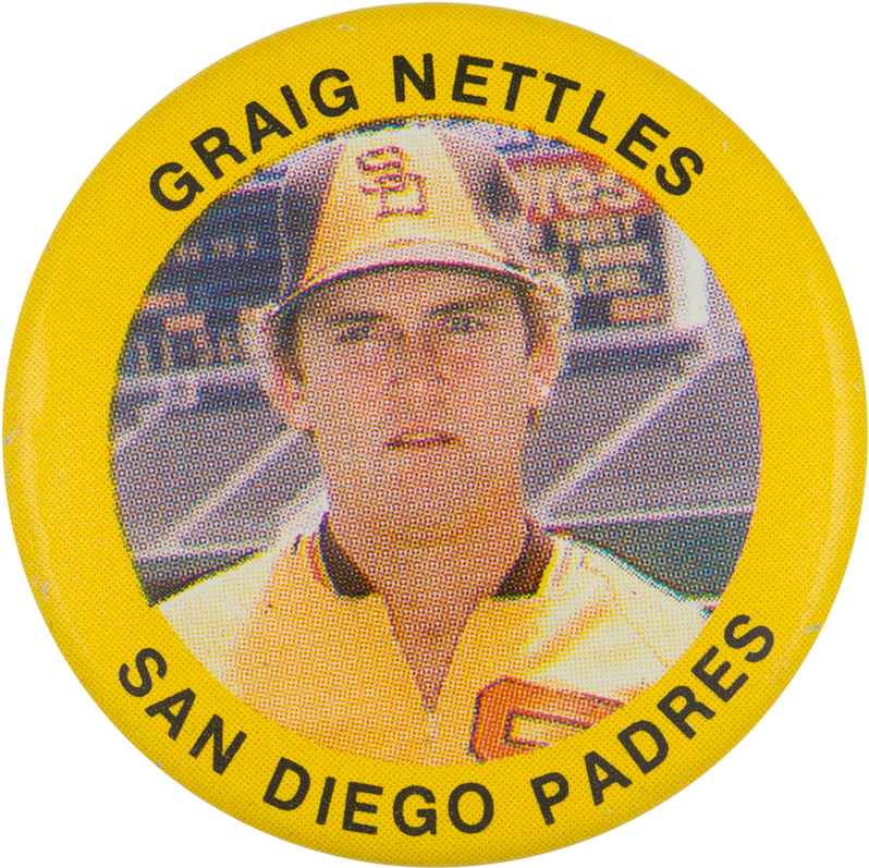 Graig Nettles San Diego Padres - Graig Nettles (1000x901), Png Download
