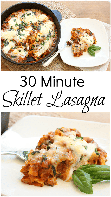 30 Minute Skillet Lasagna - Lost And Found [book] (434x768), Png Download
