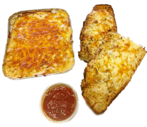Lasagna $8 - - Texas Toast (480x414), Png Download