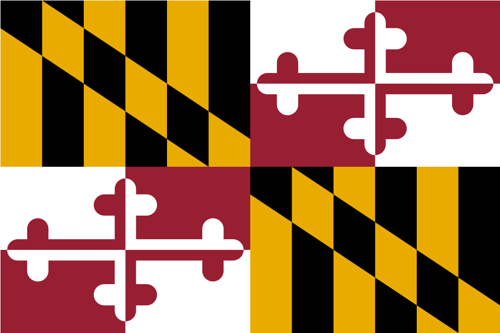 Download Svg Download Png - Maryland Flag Png (1024x1024), Png Download