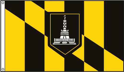 Baltimore Flag (520x416), Png Download