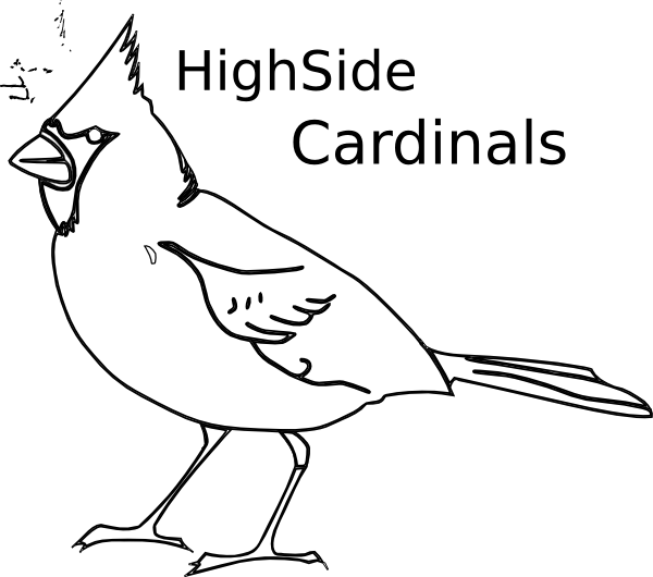 Highside Cardinals Svg Clip Arts 600 X 530 Px (600x530), Png Download