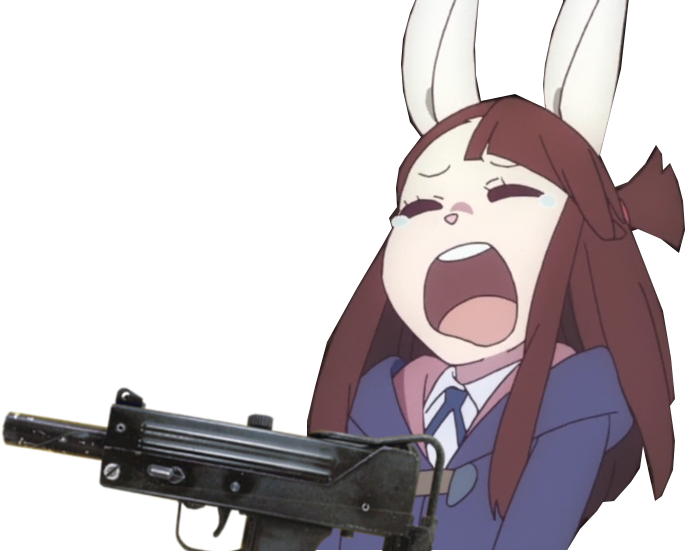 I Have Deleted Many People In The Last Week Alone - Little Witch Academia Akko Gun (685x551), Png Download