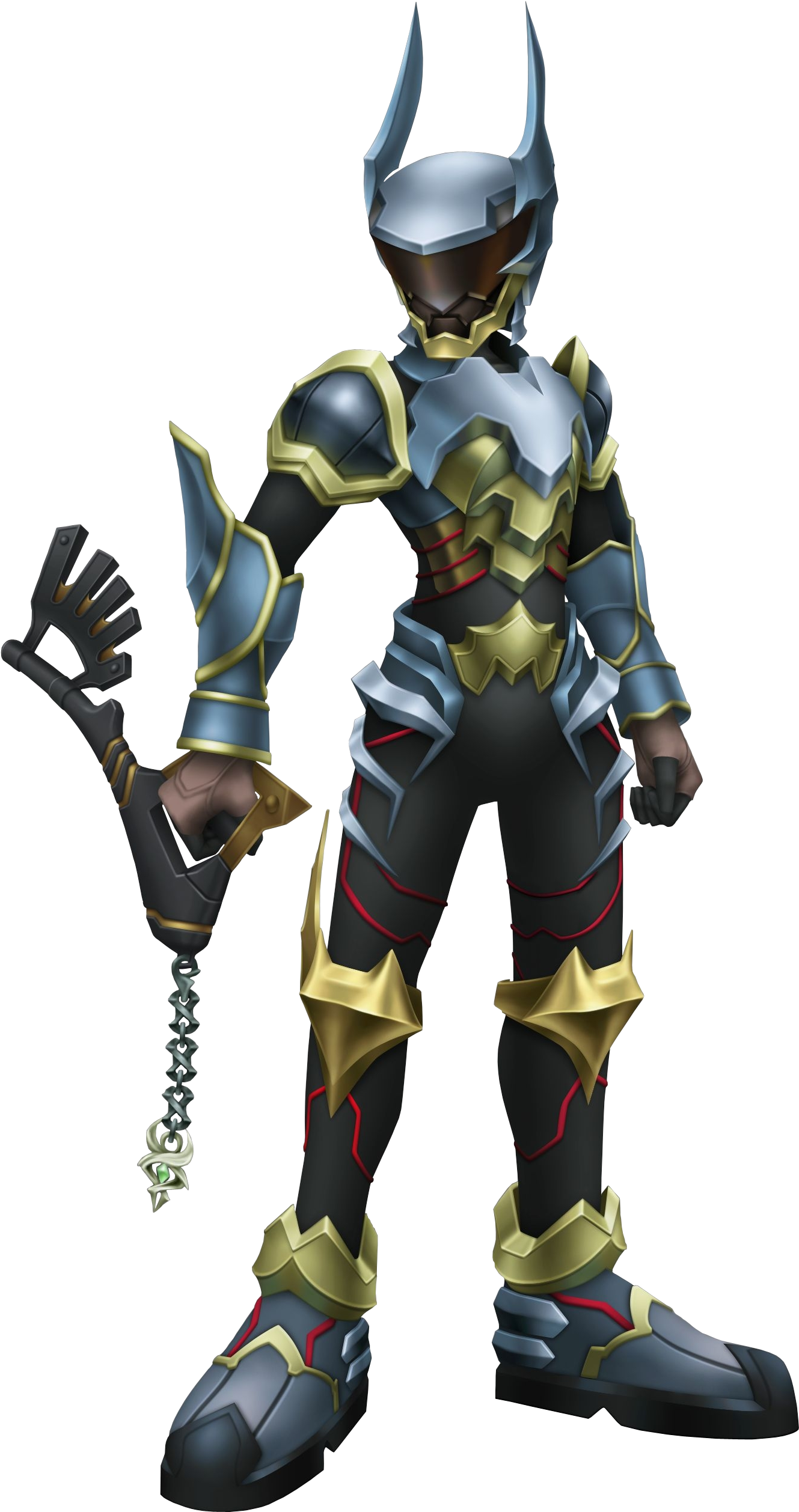 Top 10 Strongest Keyblade Wielders To Appear In Kingdom - Kingdom Hearts Birth By Sleep (1366x2546), Png Download
