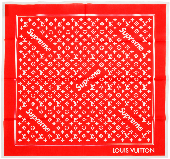 Supreme X Louis Vuitton (1000x600), Png Download