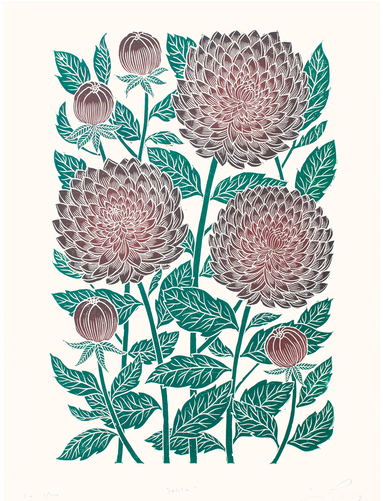 Dahlias - Lili Arnold (500x500), Png Download