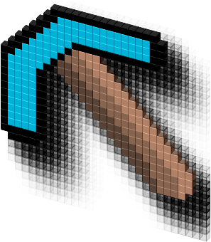 View Cursor On T-shirt - Arch (330x418), Png Download