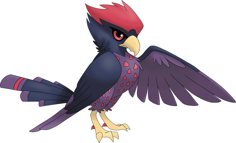 Stat Master - Pokemon Falco (800x483), Png Download